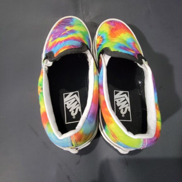 Vans Tie Dye Kids Shoes Sz 11 - Picture 5 of 9